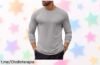 Camiseta básica de manga larga COOFANDY para hombre, diseñada para todo plan y con una rebaja increíble, ¡no dejes pasar este precio irreal que hará tu día más fácil!