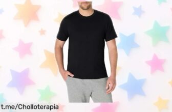 Camiseta de hombre Amazon Essentials con algodón 100% que respira, ¡aprovéchala ahora a un precio de escándalo y luce increíble cada día!