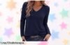 Camiseta de manga larga Crewhpo para mujer, suave y versátil a un precio increíble que no vas a creer; ¡no te quedes sin la tuya y siente el estilo hoy mismo!