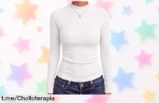 Camiseta térmica de manga larga Wayleb para mujer, elegante y versátil, ¡rebajada a un precio increíble que no puedes dejar pasar! Tu nuevo básico ya está aquí.