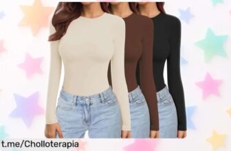 Camisetas térmicas de manga larga Ekouaer con rebaja espectacular: ajustan como una segunda piel y son perfectas para que te sientas fabulosa, ¡no dejes pasar esta oportunidad única!