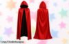 Capa reversible con capucha de vampiro Faschinfever, ¡doble estilo y ahora a un precio loco que no puedes dejar pasar! Ideal para Halloween o carnaval, ¡despierta la moda en tus fiestas!