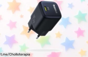 Cargador USB C Baseus PicoGo 45W a precio de locura: carga tu móvil y tablet en un abrir y cerrar de ojos, ¡no te quedes sin él!