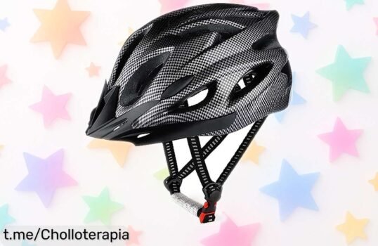 Casco para bici adulto de diseño ligero y ventilación increíble, ahora a un precio de escándalo que no querrás dejar pasar ¡Protege tu aventura en dos ruedas hoy!