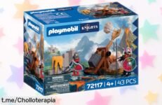 Catapulta de caballeros y dragones Playmobil: desata mil aventuras con un precio regalado que no verás otra vez. ¡Hazte con ella antes de que desaparezca!