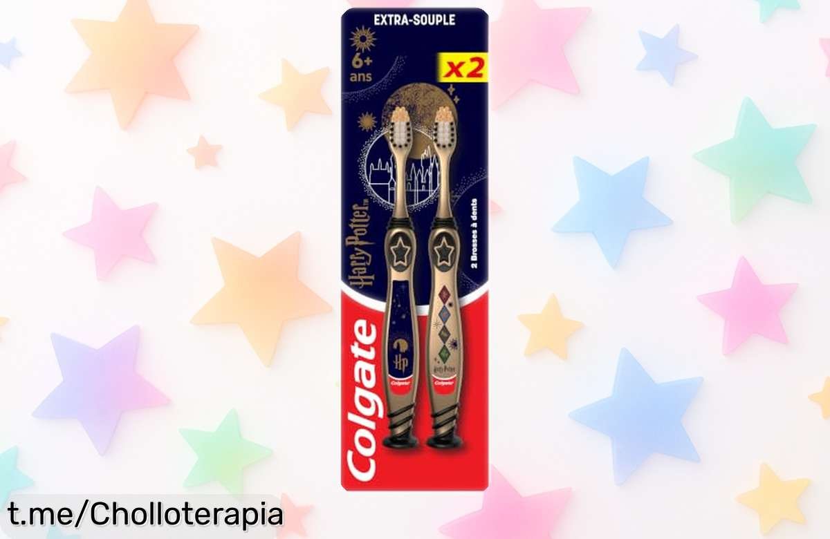 Cepillo de dientes Colgate Harry Potter para peques: ¡Un ofertón que transforma el cepillado en un juego muy divertido! Hazte con el tuyo y deja volar la imaginación.