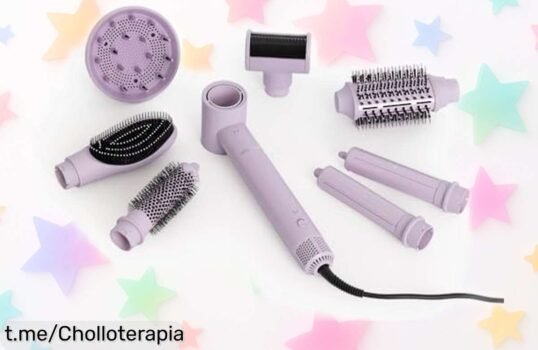 Cepillo secador 8 en 1 CREATE/ION Styler Pro Advance a un precio loco, ¡potencia y estilo sin frizz que no te querrás perder! Ideal para brillar cada día.