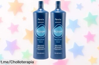 Champú antianaranjado Fanola Wonder NoOrange en pack de 2, elimina tonos raros y deja tu pelo fresquito a un precio de regalo que no querrás perderte ¡Aprovecha ya!