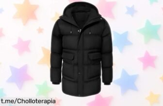 Chaqueta acolchada Heekpek para hombre, el ofertón que necesitas para el frío y la lluvia; ¡no dejes pasar esta oportunidad única de lucir genial!