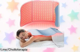 Cinturón de terapia de luz roja con control de temperatura, tu super chollo para activar tus músculos y cuidarte sin complicaciones. ¡No te lo pierdas!