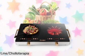 Cocina fácil y rápida con la placa vitrocerámica portátil Cooksir: ¡enorme descuento en un producto potente que dejará a todos sorprendidos!