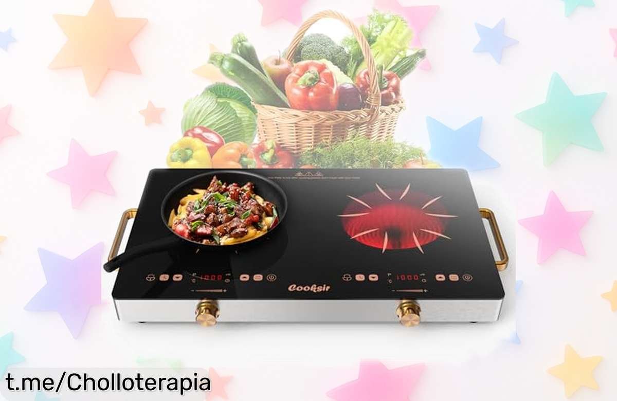 Cocina fácil y rápida con la placa vitrocerámica portátil Cooksir: ¡enorme descuento en un producto potente que dejará a todos sorprendidos!