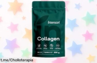 Colágeno en polvo Intenson 300 g para piel y articulaciones fuertes a un precio loco que no puedes dejar pasar, ¡siente la diferencia cada día!