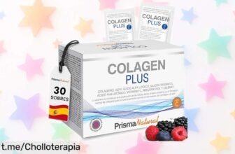 Colágeno hidrolizado Colagen Plus con ácido hialurónico y silicio: ¡ofertón irresistible para reafirmar tu piel y lucir más joven cada día, no dejes que se te escape!