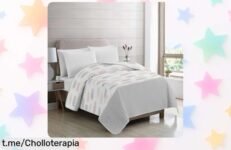 Colcha bouti reversible Vivid Torral by Rutes, ¡ofertón increíble que te hará soñar sin agobios! Aprovecha y renueva tu descanso ya.