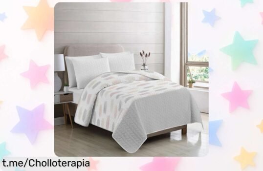 Colcha bouti reversible Vivid Torral by Rutes, ¡ofertón increíble que te hará soñar sin agobios! Aprovecha y renueva tu descanso ya.
