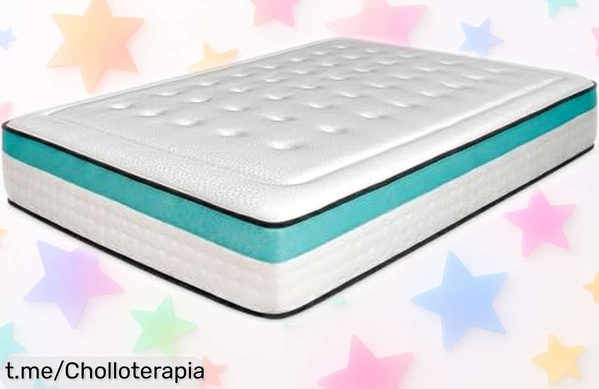 Colchón viscoelástico Flow Nature Multicapa de 140×190 cm, ¡ofertón increíble para que duermas como un rey! No te lo pienses más y lleva a casa el descanso que mereces.