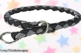 Collar de entrenamiento TRIXIE New Cavo, diseño trenzado resistente y colores variados: ¡Aprovecha esta oferta increíble que no querrás dejar pasar!