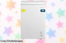 Congelador horizontal Cecotec Bolero CoolMarket de 99 litros a precio loco, ¡aprovecha esta oferta y mantén tus alimentos frescos como nunca!