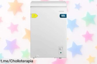 Congelador horizontal Cecotec Bolero CoolMarket de 99 litros a precio loco, ¡aprovecha esta oferta y mantén tus alimentos frescos como nunca!