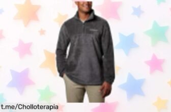 Conoce la chaqueta de forro polar Columbia Steens Mountain y abrígate al mejor precio que jamás imaginarías, ¡no te quedes sin ella!