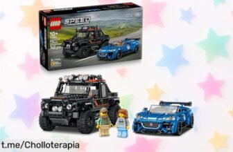 Construye memorias en familia con los increíbles coches LEGO Speed Champions Jaguar y Land Rover Defender a un precio loco, ¡date prisa que volarán!