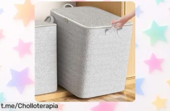 Contenedores de almacenamiento extra grandes para ropa y mantas, ¡rebajados a un precio increíble! Ordena sin esfuerzo y dale la bienvenida al espacio que te mereces.