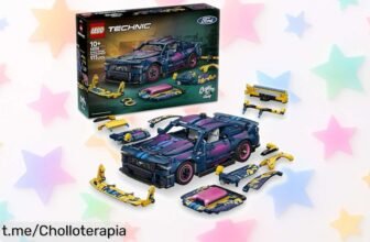Crear y personalizar tu propio Ford Mustang GT con el set LEGO Technic 42236, ¡una pieza única que hará volar la imaginación de los peques a un precio increíble!