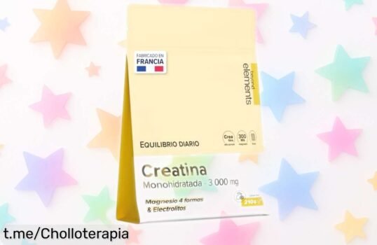 Creatina monohidrato pura con magnesio y electrolitos que potencia tus músculos a un precio loco, ¡prepárate para darlo todo sin azúcares! No dejes pasar esta oferta irresistible.