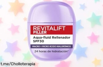Crema hidratante facial L’Oréal Paris Revitalift Filler: ¡ideal para lucir una piel firme y suave al instante a un precio nunca visto, no te lo pierdas!