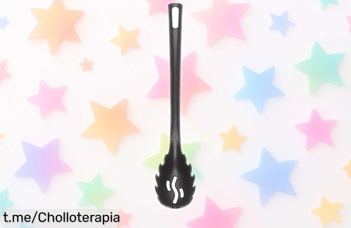 Cuchara para espaguetis Chef Aid: el utensilio ideal que atrapa tu pasta sin dejar nada atrás ¡Aprovecha este super chollo y haz ricas cenas familiares ya mismo!