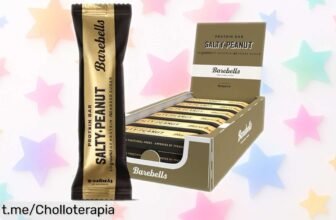 Deliciosas barritas de proteína Barebells Salty Peanut pack de 12, ¡rebajadas por tiempo limitado! Energía sabrosa para tus músculos que no querrás perderte.