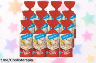Deliciosas tortitas de arroz integral Bicentury: un ofertón que hará disfrutar tu dieta sin complicaciones y a precio loco, ¡no te lo pierdas!