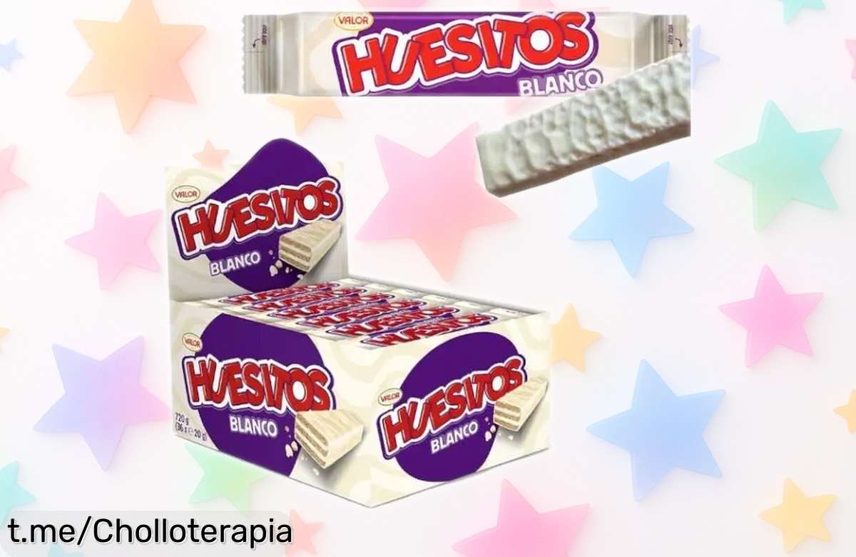 Delicioso pack de 36 Huesitos Blancos para disfrutar y compartir en cualquier momento, ahora a un precio rebajado que te va a sorprender. ¡No dejes pasar esta oportunidad!
