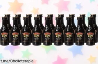 Delicioso pack de Baileys Original Irish Cream mini a un precio regalado, ideal para alegrar tus planes o sorprender con un regalo irresistible. ¡No te lo pierdas!