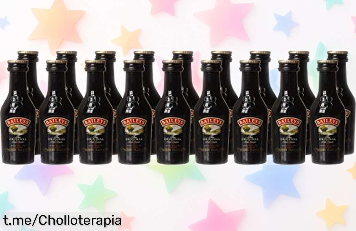 Delicioso pack de Baileys Original Irish Cream mini a un precio regalado, ideal para alegrar tus planes o sorprender con un regalo irresistible. ¡No te lo pierdas!