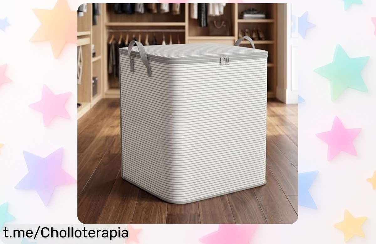 Descubre el armario plegable de tela con cremallera, un organizador robusto y práctico que ahora viene a precio loco; aprovecha esta oportunidad para tener todo en orden sin complicaciones.