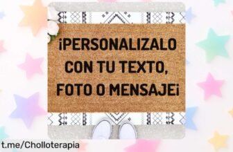 Descubre el felpudo de fibra de coco personalizado NANNUK, un detallazo antideslizante que limpia tus zapatos y está a precio regalado, ¡no te lo pierdas!