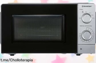 Descubre el microondas Silvercrest SMW 700 D4 de 17 litros con rebaja espectacular: calienta al instante y olvídate del tupper, ¡no te lo pierdas por su precio increíble!