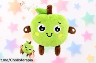 Descubre el peluche musical interactivo que tocará piano y frutas, ¡un regalazo a precio locura para jugar y reír en casa! No pierdas esta oportunidad única de diversión.
