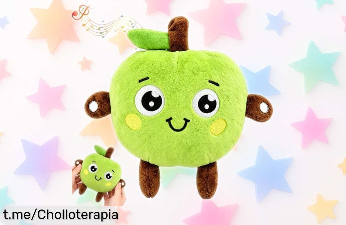 Descubre el peluche musical interactivo que tocará piano y frutas, ¡un regalazo a precio locura para jugar y reír en casa! No pierdas esta oportunidad única de diversión.