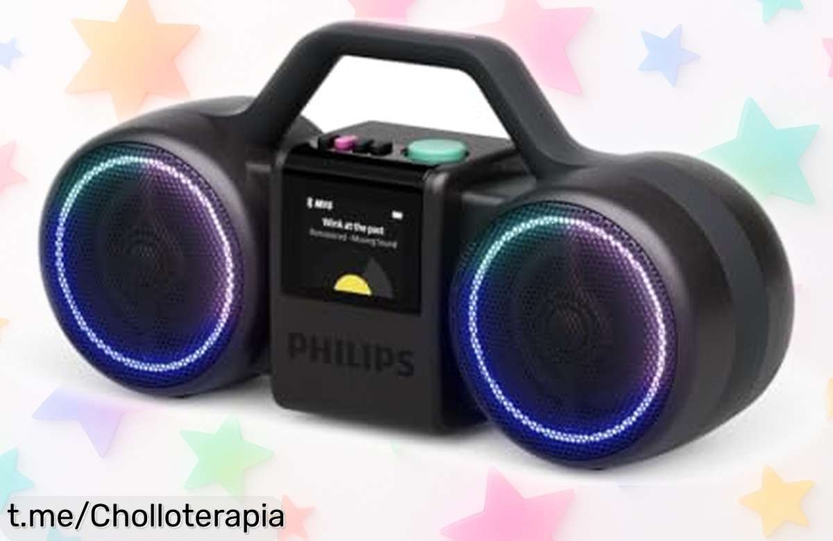 Descubre el potente altavoz inalámbrico Philips The Roller TAMS60B con un descuentazo que te hará vibrar todo el día, ¡hazte con él y dale ritmo a tus mejores momentos!