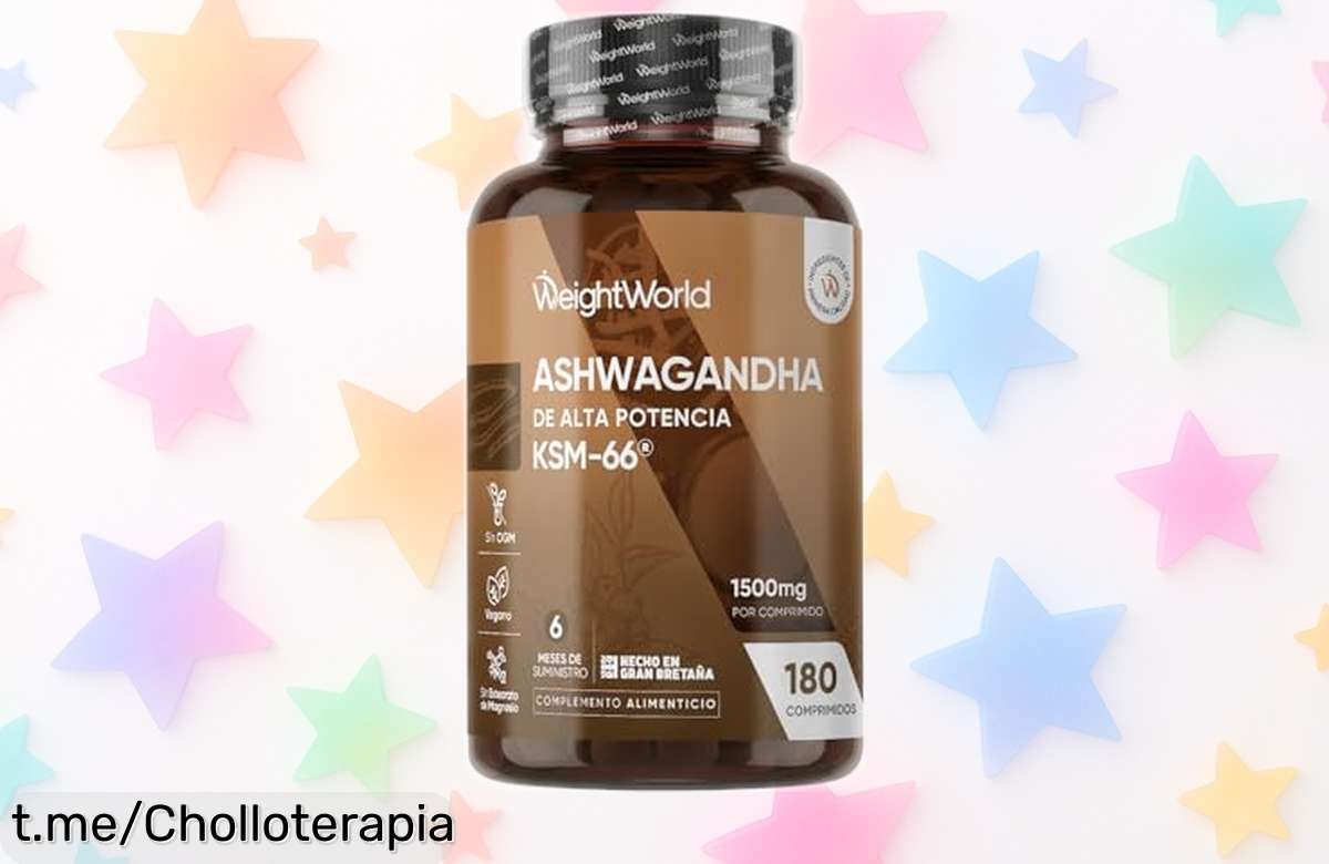 Descubre el potente ashwagandha KSM66 en 180 comprimidos: energía y bienestar asegurados a un precio tirado que no querrás perderte. ¡Actúa rápido!