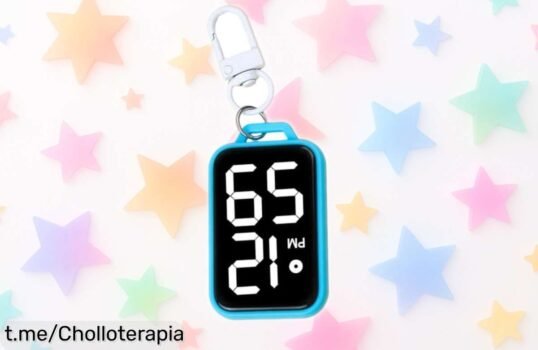 Descubre el reloj digital de bolsillo más práctico y moderno que tendrás, ¡con un precio loco que te dejará sin palabras! No te quedes sin él.