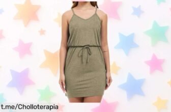 Descubre el vestido casual de verano PrinStory, ligero y fresco, ¡y a un precio que está tirado! No dejes pasar esta oportunidad única para lucir impresionante.