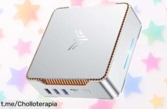 Descubre la Mini PC NiPoGi GK3Plus con Windows 11 Pro y monta tu oficina al instante, ¡un ofertón que hará vibrar tus ganas de trabajar!