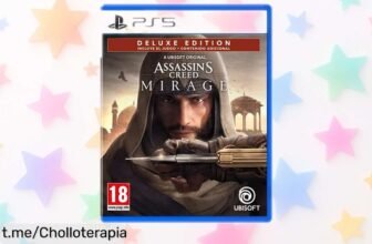 Descubre la aventura de Assassins Creed Mirage Edición Deluxe para PS5 y hazte con un arsenal exclusivo a un precio loco que no dejarás escapar, ¡hazlo tuyo ya!