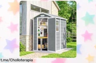 Descubre la caseta de jardín Outsunny: el chollo perfecto para guardar tus herramientas y muebles, ¡aprovéchala antes de que se acabe!