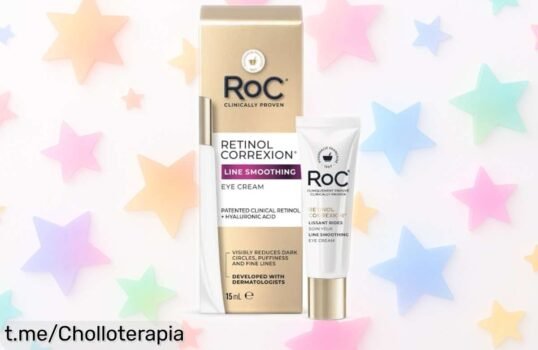 Descubre la increíble crema para el contorno de ojos RoC Retinol Correxion y despídete de las arrugas con este ofertón que iluminará tu mirada ¡No lo pienses más, es ahora o nunca!