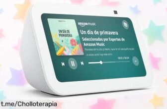 Descubre la increíble pantalla táctil Echo Show 5, perfecta para ver series y videollamadas a un precio que jamás imaginaste; ¡no dejes pasar esta super oferta!